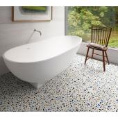 design szines furdoszoba feher terrazzo cementlap greslap fiatalos padlolap jarolap kek padloburkolat modern loft burkolat.jpg